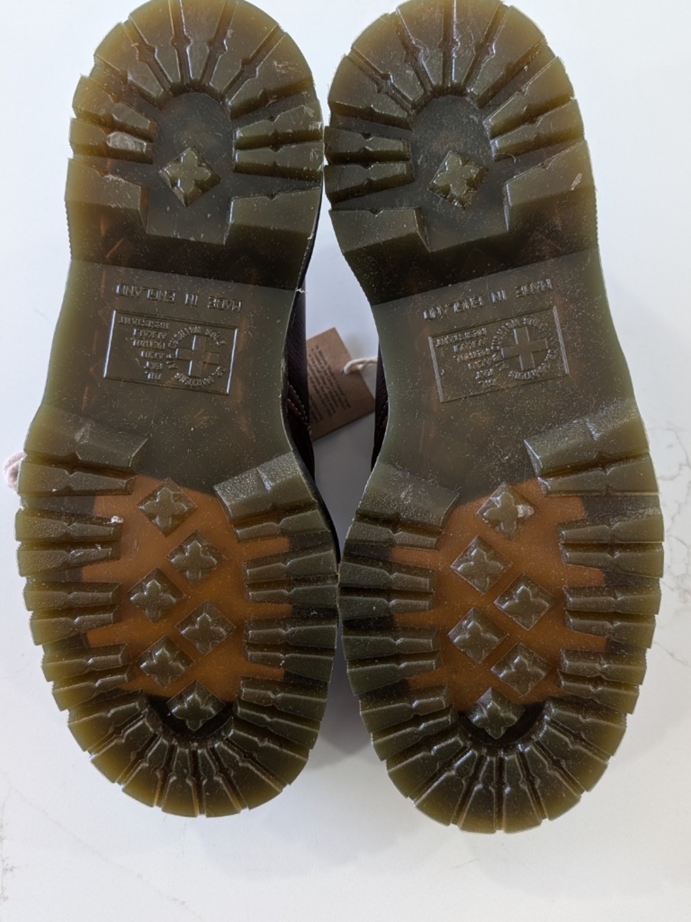 Dr. Martens 1461 Made in England Desert Oasis Suede Oxford Cutout Brown UK 7 - Picture 10 of 15